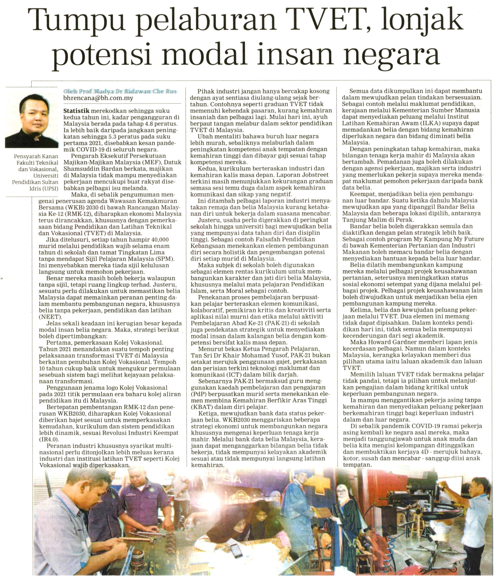 TUMPU_PELABURAN_TVET_LONJAK_POTENSI_MODAL_INSAN_NEGARA