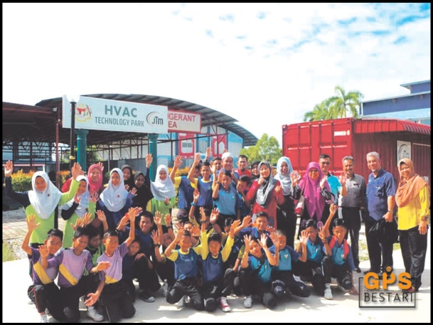 Seramai 39 pelawat cilik berkunjung ke Institut Latihan Perindustrian (ILP) Kepala Batas, baru-baru ini.