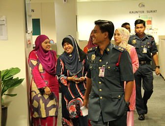 Lawatan QE/5S daripada Ibu Pejabat JBPM, Putrajaya (1/3/2016)