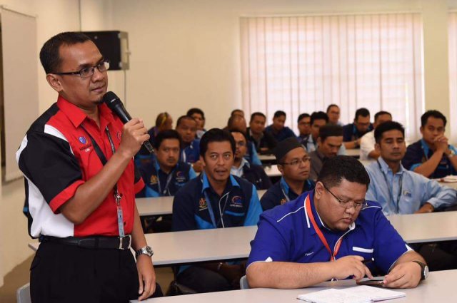 LAWATAN RASMI KSU KEMENTERIAN SUMBER MANUSIA & PEGAWAI PENGURUSAN TERTINGGI KSM KE ADTEC JERANTUT DAN ANJUNG ILP MUADZAM SHAH