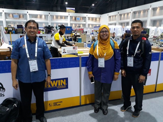 Lawatan KP JTM ke Pertandingan ASEAN Skills Competition 2018 di Bangkok