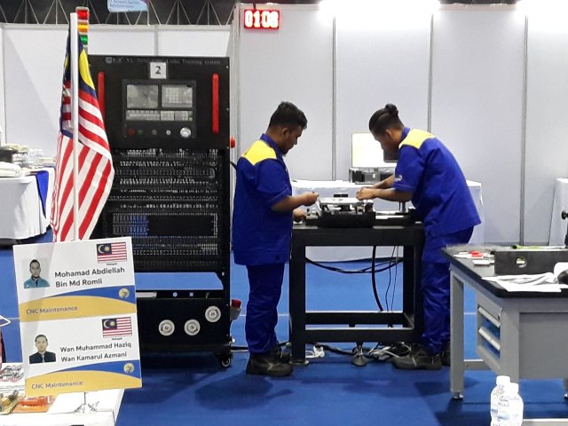 Lawatan KP JTM ke Pertandingan ASEAN Skills Competition 2018 di Bangkok