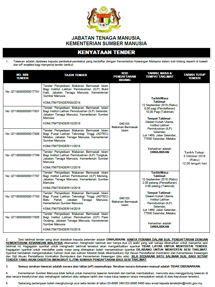 Cetak Surat Tawaran Ilp Marang Terenganu